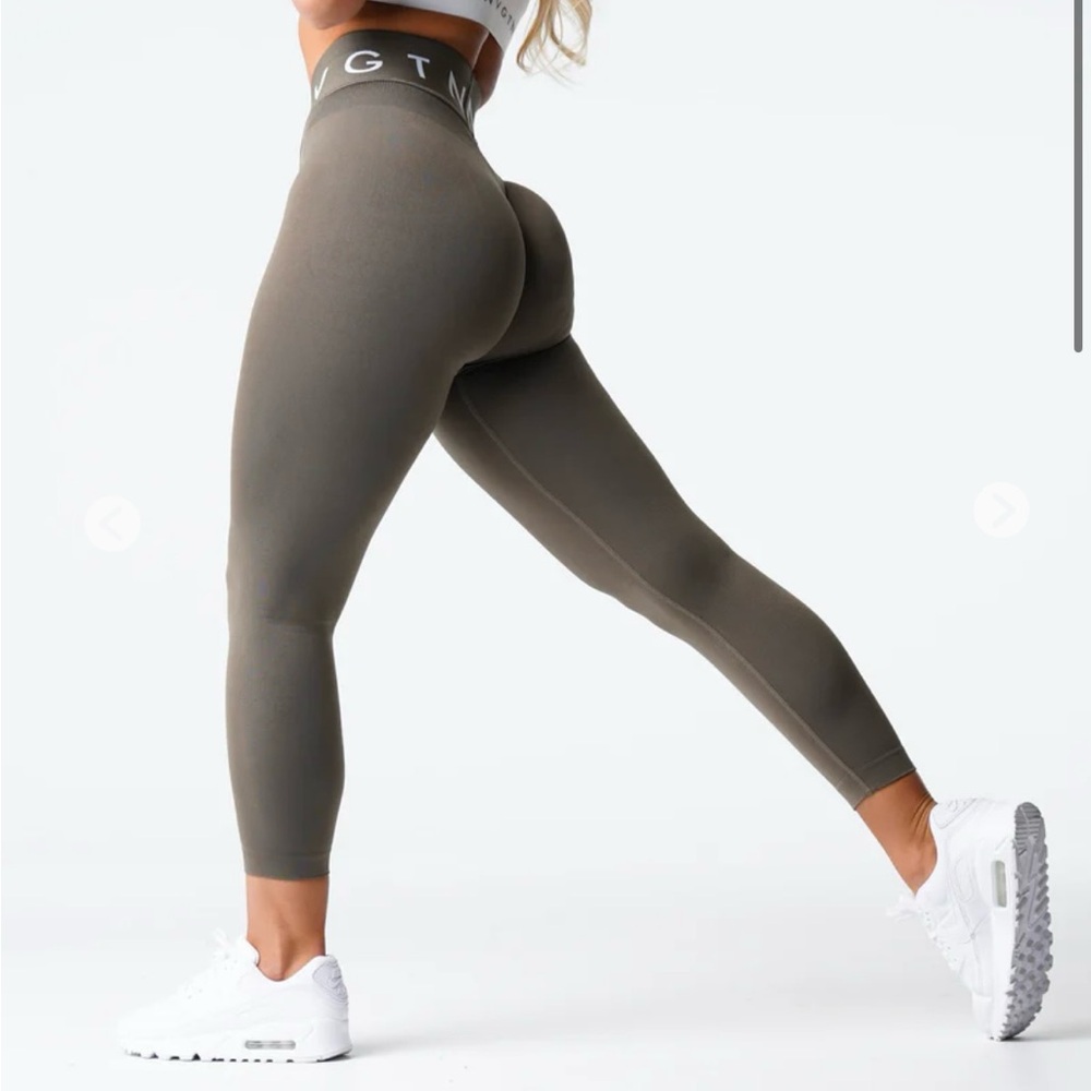 NVGTN Olive Sport Seamless Leggings